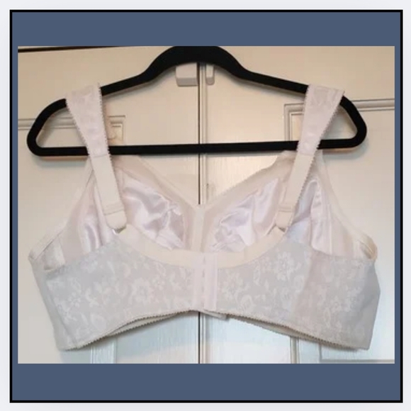🔥 VTG / NEW / PLAYTEX 18hr BRA / WHITE - Picture 8 of 13
